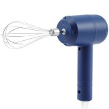 Mixer Electric fara Fir, Cyrax, pentru Uz Casnic, pentru Oua Smantana Frisca, Maner Plastic, Usor de Utilizat si Depozitat, 3 Accesorii, Albastru Inch