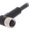Cablu de conectare M8 4 pini unghi 5m 60VAC 4A PUR