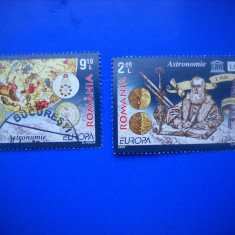 HOPCT LOT NR 394 BIS - EOROPA CEPT 2009 -2 TIMBRE VECHI-STAMPILAT-ROMANIA