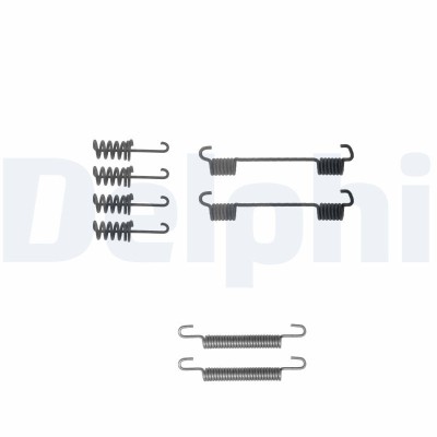 DELPHI LY1259 set accesorii, saboti frana parcare foto