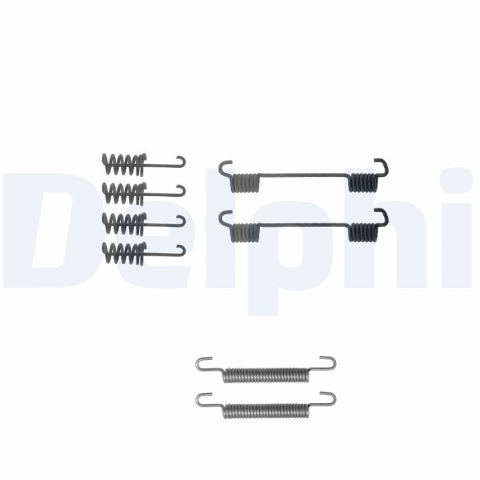 DELPHI LY1259 set accesorii, saboti frana parcare