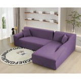 Cumpara ieftin Husa Coltar Elastica Moderna, Indigo - EAT391