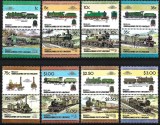 Bequia Grenadines of St. Vincent 1984 - Locomotive, serie neuzata