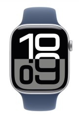 Apple Watch Series 10 GPS 46mm Silver Aluminium Case with
