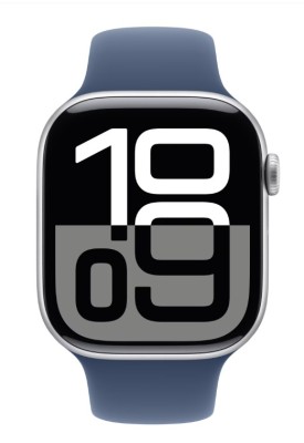 Apple Watch Series 10 GPS 46mm Silver Aluminium Case with foto