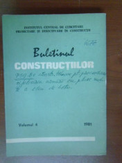 Buletinul constructiilor vol.4 foto