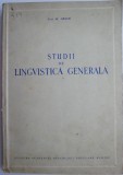 Studii de lingvistica generala - Al. Graur (carte)