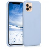 Husa pentru Apple iPhone 11 Pro, Silicon, Albastru, 49788.58, Carcasa