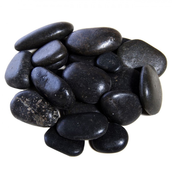 Pietre negre decorative , DecorCasa , 1 kg