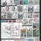 1375B - Lot timbre Suedia stampilat,anul 1986 complet,perfecta stare