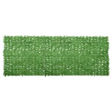 VidaXL Paravan de balcon, frunze verzi, 400x150 cm