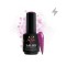 Lac gel Pride Flash Glitter 02 Grape Laloo 15ml