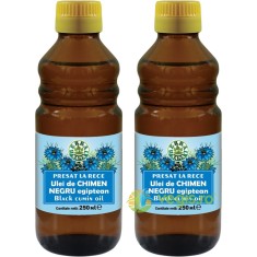 Pachet Ulei de Chimen Negru Egiptean 250ml+250ml