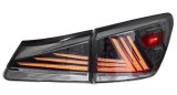 Set lampi spate, stopuri Lexus Is 03.2009-04.2013, Is 11.2005-03.2009, spate, stanga+dreapta, indicator dinamic; cu animatii; LED; fumuriu; Tuning;