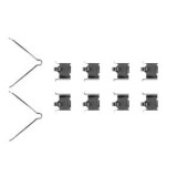 Set accesorii placute frana Mazda 323 C 4 (Bg), 323 F 5 (Ba), 323 F 6 Liftback (Bj), 323 S 5 (Ba), 323 S 6 Sedan (Bj), 626 3 Coupe (Gd), 626 3 Estate, Trw