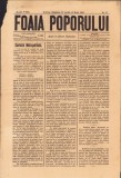 Z80 Foaia Poporului, 17/1900, Sibiu
