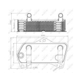Radiator ulei motor, Termoflot Nrf 31188