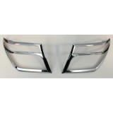 Ornamente cromate faruri Nissan Navara D40 2010 &ndash; 2015 NN10HLCC