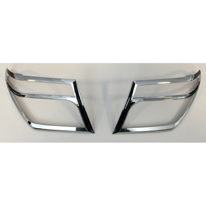 Ornamente cromate faruri Nissan Navara D40 2010 &ndash; 2015 NN10HLCC