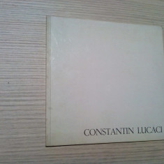 CONSTANTIN LUCACI (autograf) - Sculptura - catalog - 1982; lb. italiana