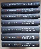 Fundatia 7 vol - Isaac Asimov (Fundatia si Imperiul,A doua Fundatie,Marginea Fundatiei,Fundatia si Pamantul,Preludiul Fundatiei,Zorii Fundatiei)