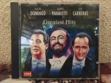 CD - Placido Domingo, Luciano Pavarotti, Jose Carreras - Greatest Hits, Album 1CD-Set 1991, Made in Germany., Edel
