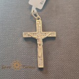 Cumpara ieftin Cruciulita placata cu aur Atingerea Divina