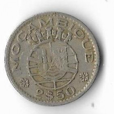 Moneda 2,5 escudos 1974 - Angola foto