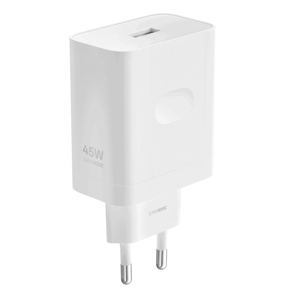 Incarcator Retea Realme, 45W, 4.1A, 1 x USB-A, Alb VCB4JAEH