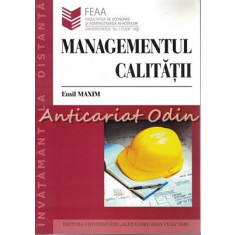 Managementul Calitatii - Emil Maxim