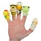 Set Jucării Teatru Deget, Animale Ferma, Multicolor, 5 Bucăți