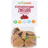 Biscuiti cu Zmeura fara Gluten Ecologici/Bio 100g