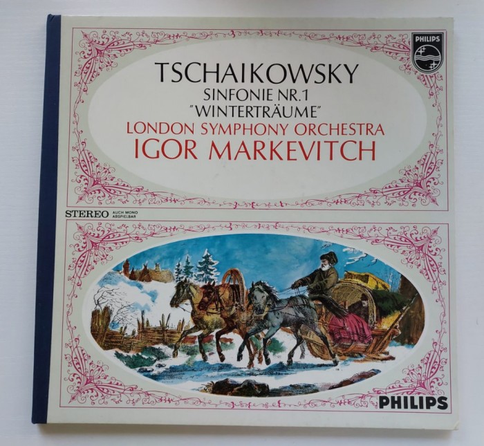 Tchaikovsky - Symphony No. 1 In G Minor, Op. 13 &quot;Winter Dreams&quot; disc vinil