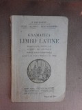 Gramatica limbii latine, clasa a V-a liceala - G. Popa Lisseanu