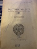 Dacoromania, 1936-1938 AN IX. Buletinul Muzeului limbei rom&acirc;ne Sextil Puscariu