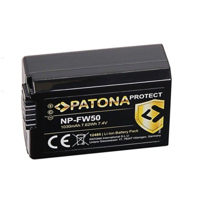 Acumulator Patona Protect NP-FW50 1030mAh replace Sony-12485 foto