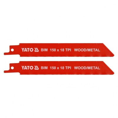 Panza fierastrau sabie150 mm 18TPI,2Buc Yato YT-33931 foto