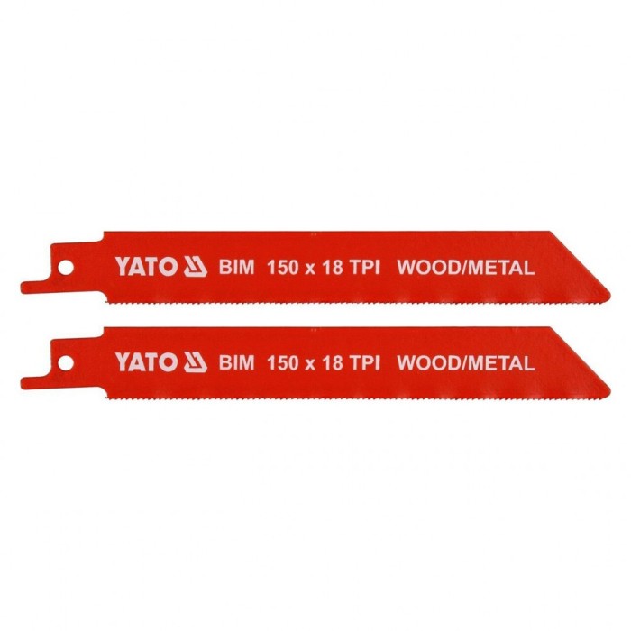 Panza fierastrau sabie150 mm 18TPI,2Buc Yato YT-33931