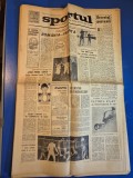ziarul sportul 21 decembrie 1967 - cabana bucin , varful piatra rosie fagaras,meciul romania-franta