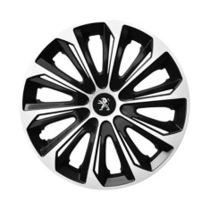 Set 4 capace roti Extra strong silver R14 Compatibil Cu Peugeot