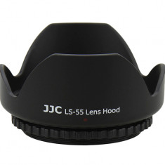 Parasolar ​JJC LS-55 tip petala pe filet 55mm pentru zoom standard