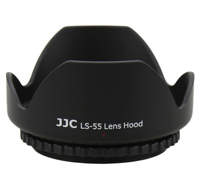 Parasolar ​JJC LS-55 tip petala pe filet 55mm pentru zoom standard foto