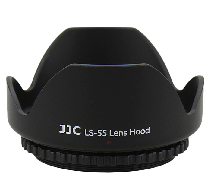 Parasolar ​JJC LS-55 tip petala pe filet 55mm pentru zoom standard