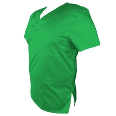 Halat Medical Pe Stil, Verde Conex cu Elastan, Model Classic Barbati - M