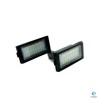 Set 2 Lampi LED Numar BMW E38 (1995-2001) Alb Rece, Plug&amp;Play, Fara Eroare