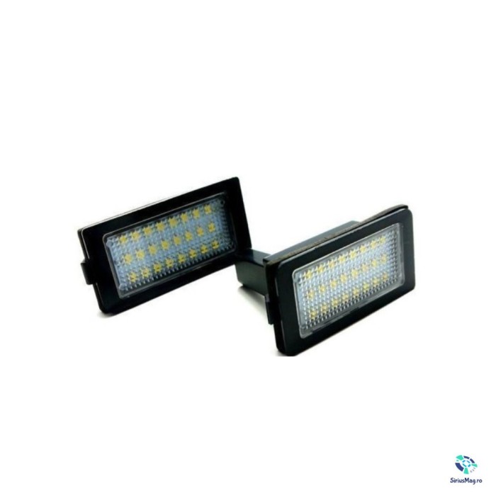 Set 2 Lampi Iluminare Numar LED pentru BMW E38