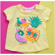 Tricou fetite - Summer fun (Marime Disponibila: 3-6 luni (Marimea 18