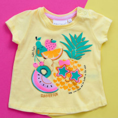 Tricou fetite - Summer fun (Marime Disponibila: 3-6 luni (Marimea 18