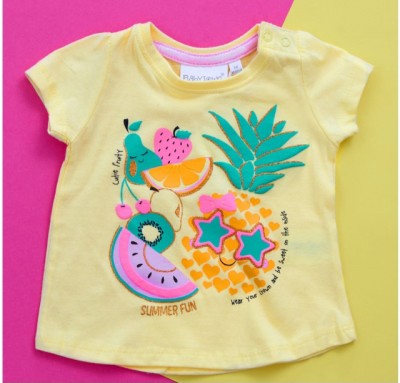 Tricou fetite - Summer fun (Marime Disponibila: 3-6 luni (Marimea 18 foto