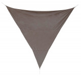 Cumpara ieftin Parasolar triunghiular Sunshade, Bizzotto, 500 x 500 cm, poliester, grej